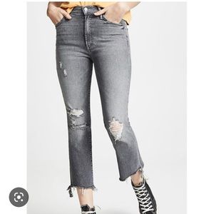 MOTHER the hustler crop jean